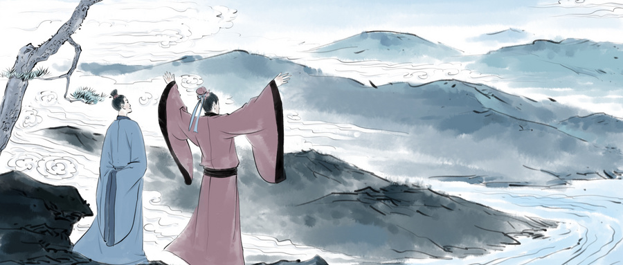 孤山寺北贾亭西